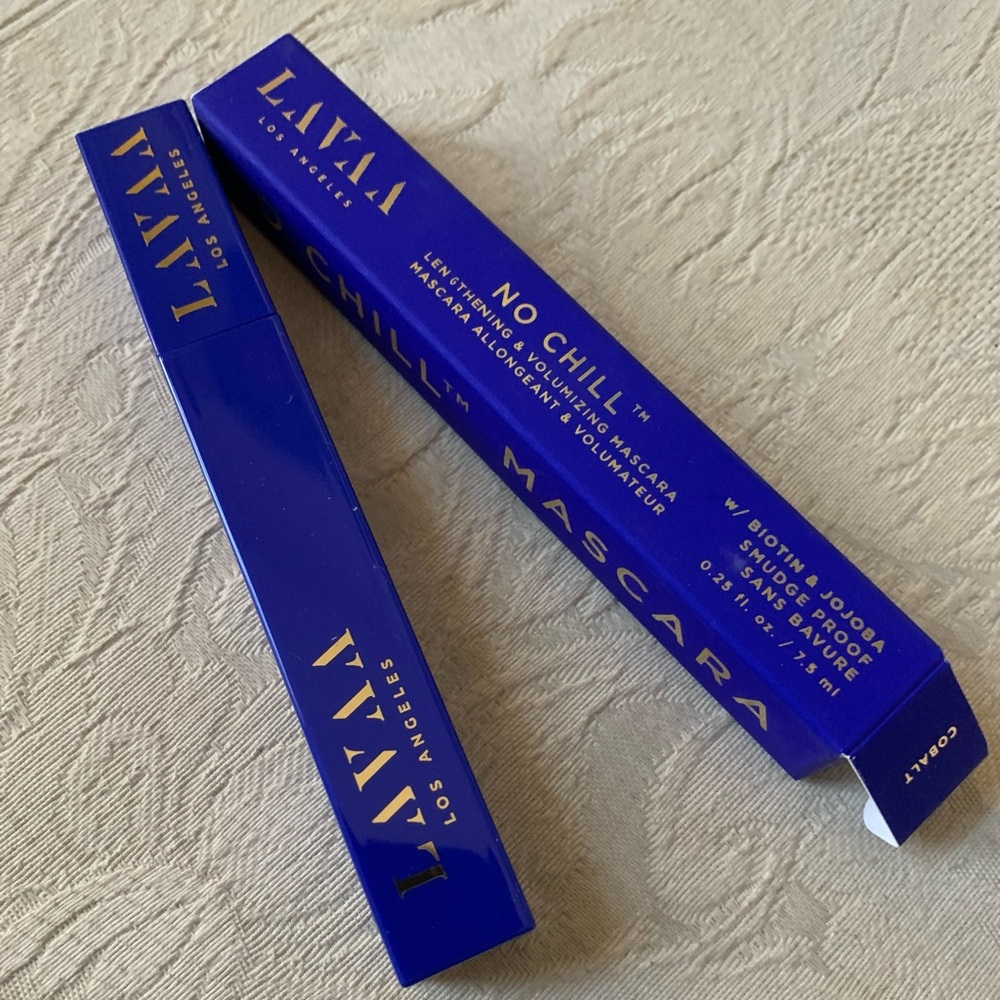 Lavaa Beauty No Chill Tubing Volumizing Mascara in Cobalt Blue BNIB